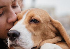 Minnesota resident with adopted dog